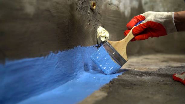 Large-scale Vapor Barrier Installation work completed in Embarrass, WI by SJ Waterproofing Pros
